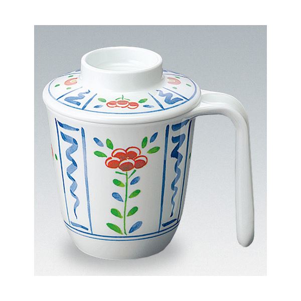 （まとめ）国際化工 ユニカップ本体（まどり花）C19B MH(×5セット)フタ別売