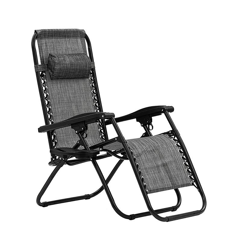 リクライニングチェア アウトドアチェア 軽量 折りたたみ リクライニング ドリンクホルダー ヘッドレスト キャンプ バーベキュー サウナ レジャー ベランダ