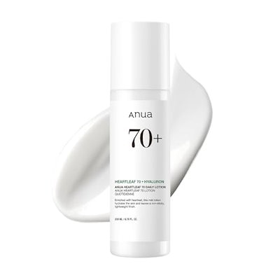 他サイト： ANUA (アヌア) ドクダミ 70デイリーローション200ml 乳液 水分保湿 ヒアルロン酸 水分感たっぷり ゆらぎ肌 オイリー肌 heartの商品画像