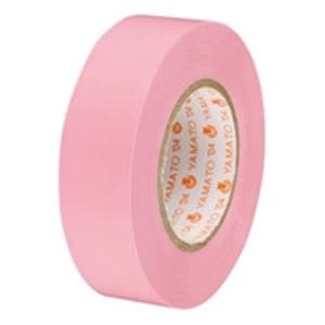 (業務用5セット)ヤマト ビニールテープ/粘着テープ (19mm×10m/桃) 10巻入り NO200-19