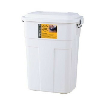 東谷 トラッシュカン50L ホワイト LFS-936WH