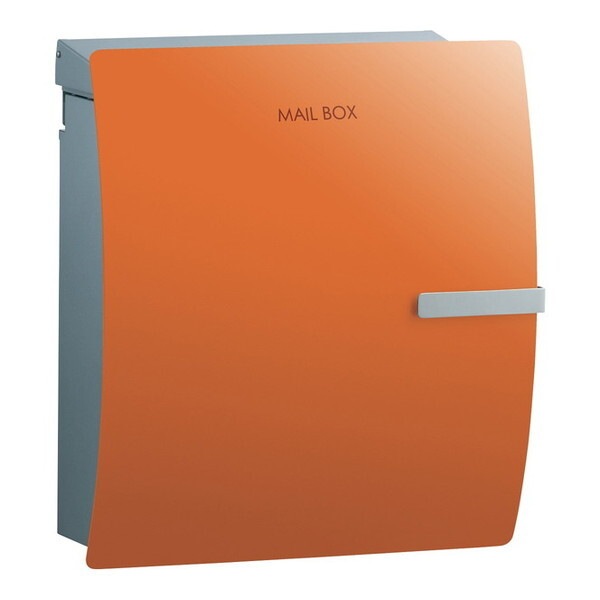 ユニソン 320722160 イオス クリップ (ダイヤル錠仕様) 左開き テラコッタオレンジ 宅配ボックス メーカー直送