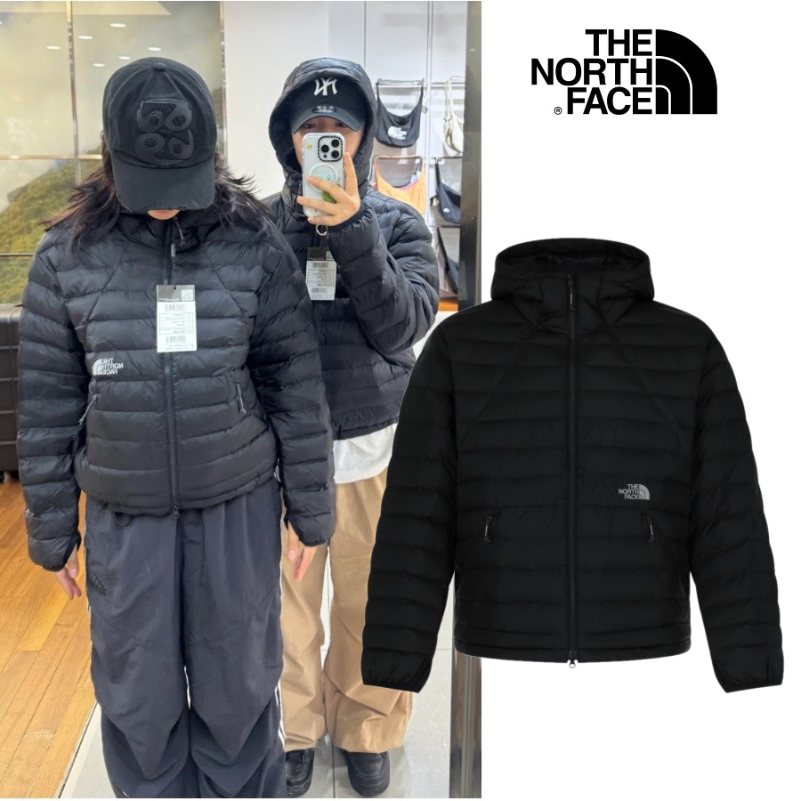 Ventus On Jacket Black 25FW 【日本未発売】 韓国限定 完売必須 人気 軽量 防寒 ブルゾン ユニセックス NJ3NR56