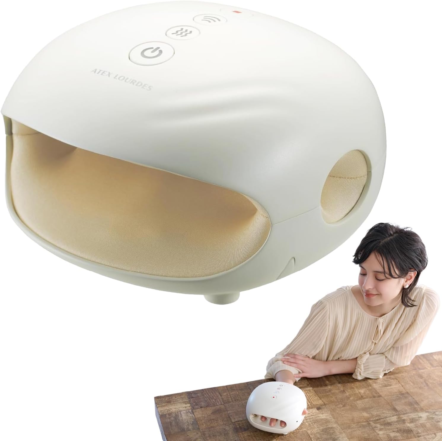 アテックス ATEX ハンドケア コードレス ホワイト AX-HP285-WH