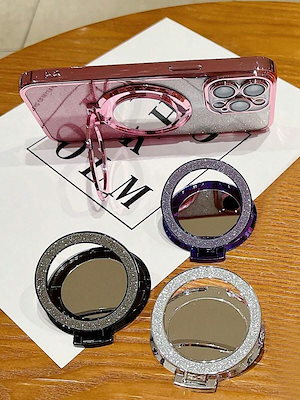 磁石式スマホホルダー折りたたみ式