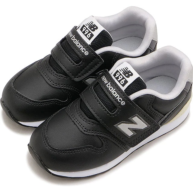 スニーカー IZ996 [IZ996BE3] 男の子・女の子 ベビー キッズ 子供靴 Wワイズ（3E～4E相当） BLACK