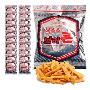 韓国のお菓子 とうもろこし ブイコーン 50gx10個