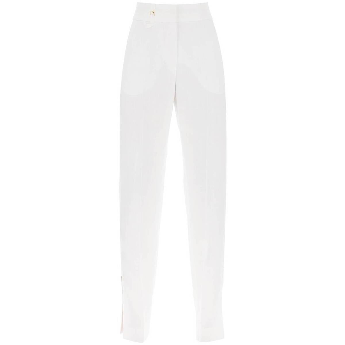 241PA038 1359 ホワイト 春夏2024 パンツ レディース ik