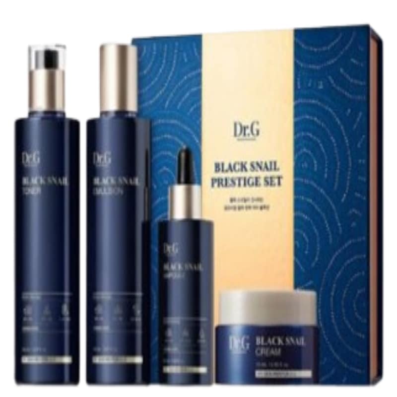 ブラックス ネイル プレステージ 4点 スキンケアセット (トナー+乳剤+アンプル+クリーム15ml) 韓国コスメ しわ ぷるぷる 乾燥肌 保湿 弾力 栄養 ママプレゼントョン ふんわりとした陶器肌一