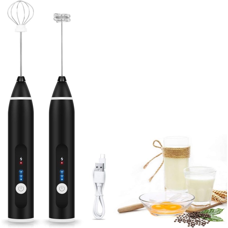 大好評！電動泡だて器 ミルク泡立て器 ハンドヘルド ミキサー 牛乳 卵 コーヒー ミルク 抹茶 5,042円