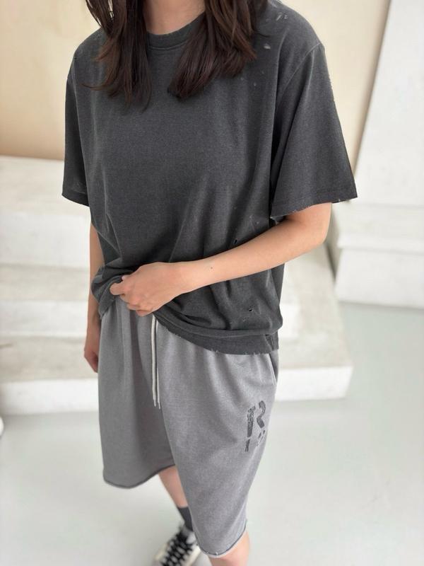 ムードダメージパンチングTシャツ