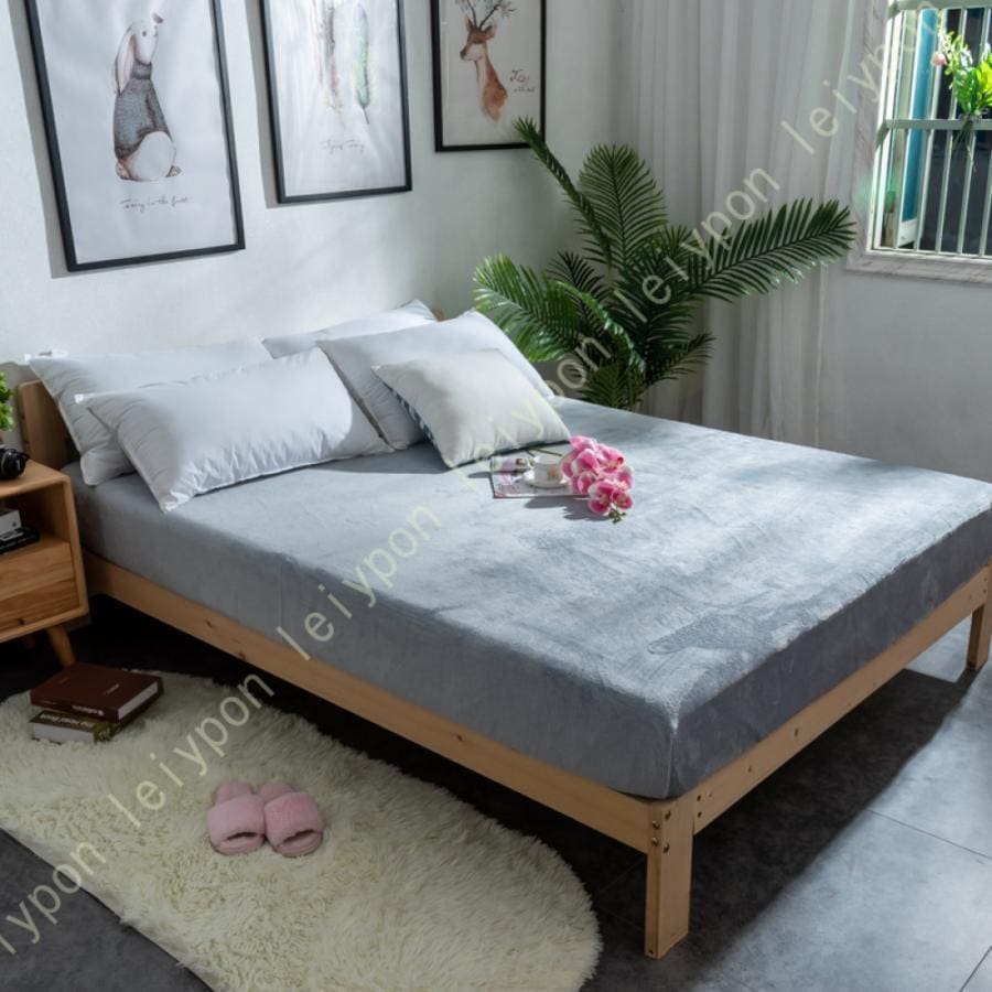 秋冬用 パイル地 ボックスシーツ 冬用 あったか フランネル マットレスカバー シングル セミ マイクロファイバー 毛玉なし なめらか 毛布タッチ