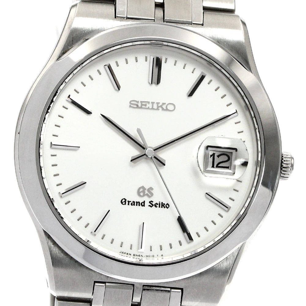 セイコー SEIKO SBGG007/8N65-9010 グランドセイコー デイト クォーツ メンズ 良品 保証書付き_883399【中古】