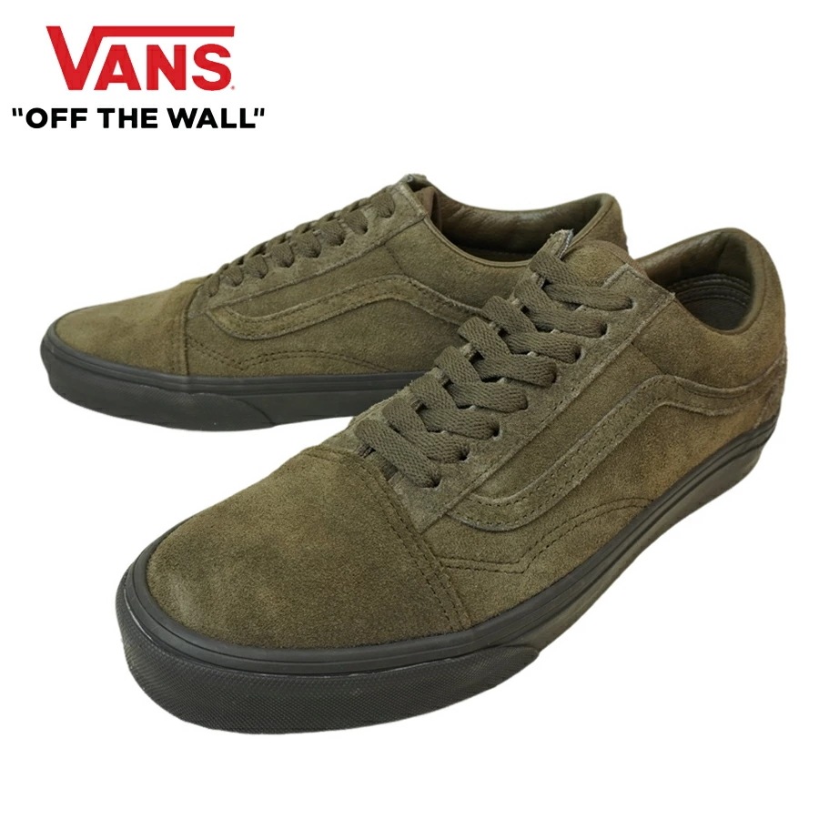 VANS スニーカーVANS ヴァンズ バンズ【箱なし】OLD SKOOL オールドスクールSUEDE MIX TEAK スエードミックスティークブラウ