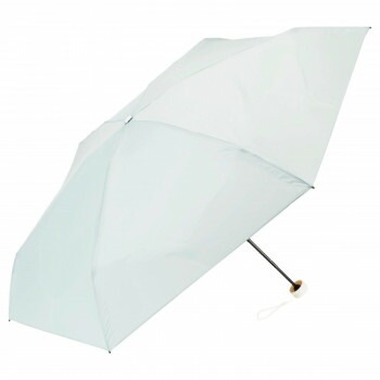 クイックシャット（R） ポケミニ（R） 折 50cm 折りたたみ傘 無地 レイクブルー