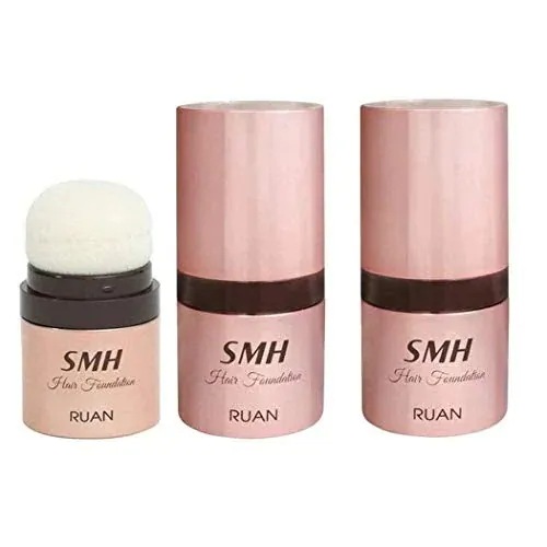 （2個セット）スーパーミリオンヘアー SMH ヘアファンデーション 12g ダークブラウン