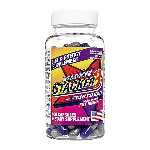 スタッカー3（100錠）　【ファットバーナー】【海外発送】