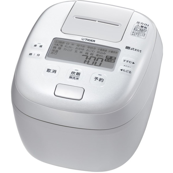 炊きたて JPI-Y100-WY [ピュアホワイト]圧力IH炊飯器(5.5合炊き)