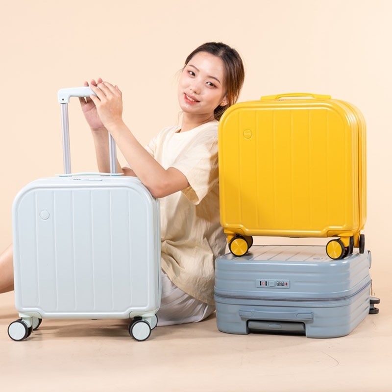 ラゲージ インチ ボーディングケース 女の子用 かわいい 小型 軽量 スーツケース インチ トロリーケース マザーボックス