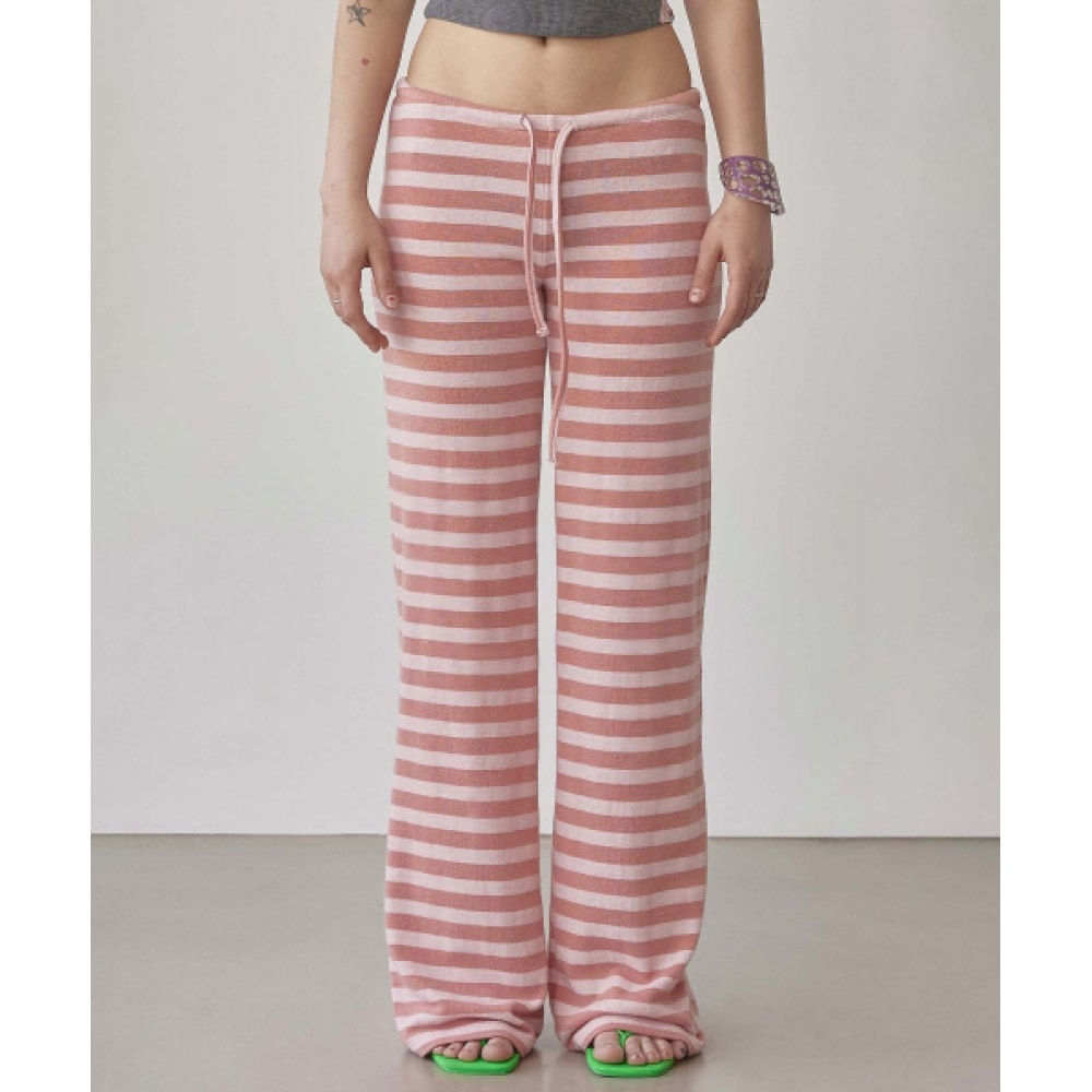 SCULPTOR カウチポテトファジーパンツストロベリー