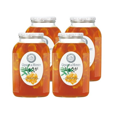 【山田養蜂場】 しょうがはちみつ漬 900g 4本 敬老の...のサムネイル