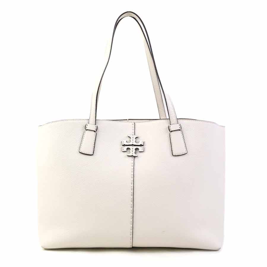 トリーバーチ Tory Burch ハンドバッグ レザー アイボリー レディース h31753a