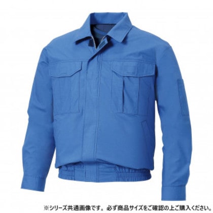サンエス 長袖ワークブルゾン 24:ライトブルー M KF90550