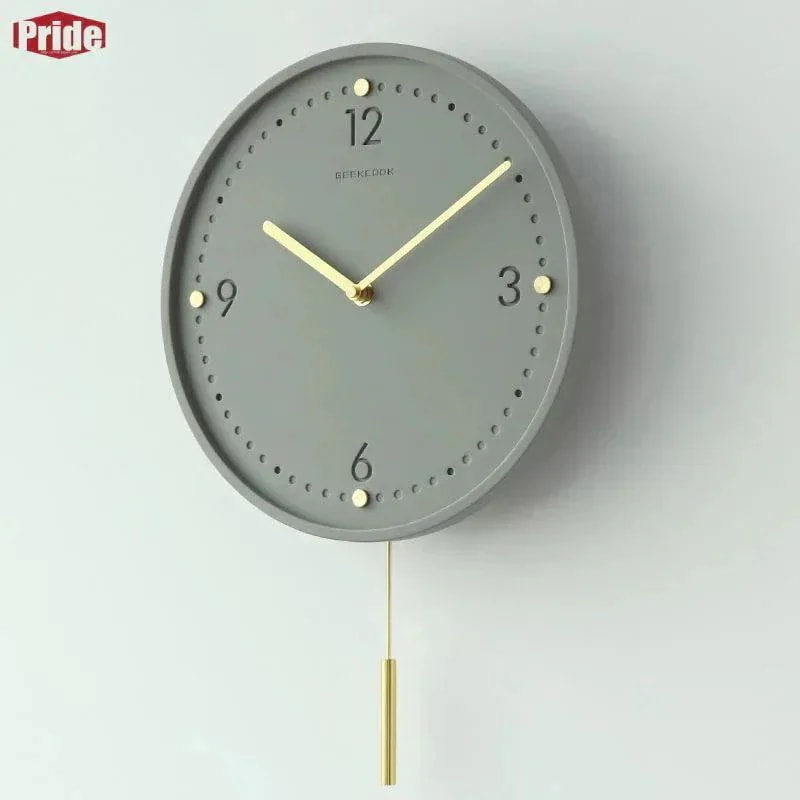 店長おすすめ品質いいな新品 掛け時計 壁掛け時計 振り子時計 おしゃれ 時計 北欧 振り子 モダン リビング ウォールクロック 新築祝い インテリア掛け