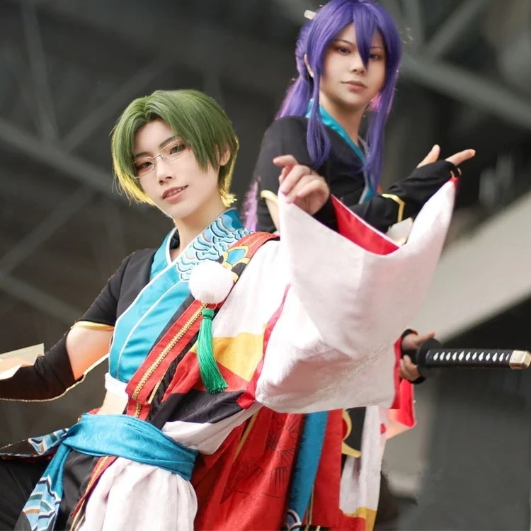 ES 鬼龍紅郎 あんさんぶるスターズ 蓮巳敬人 コスプレ衣装 コスチューム 神崎颯馬 仮装期間限定30％ 一戦！矜持示す天下布武 ハロウィンパーティーイベント用品コスプレ変装仮装