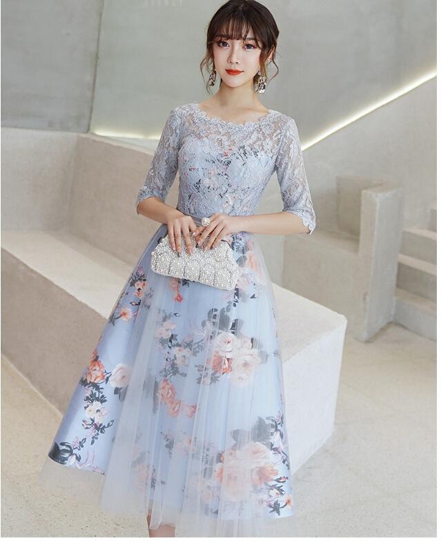 パールに花柄に裾のラインがオシャレで可愛い イブニングドレス 楽天市場】パーティードレス ミモレ丈 オフショルダー リボン