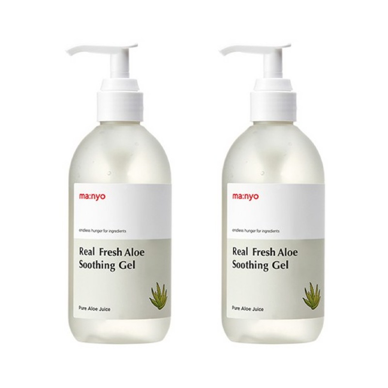 [1+1] リアルフレッシュアロエ鎮静ジェル 300ml+300ml / 韓国コスメ