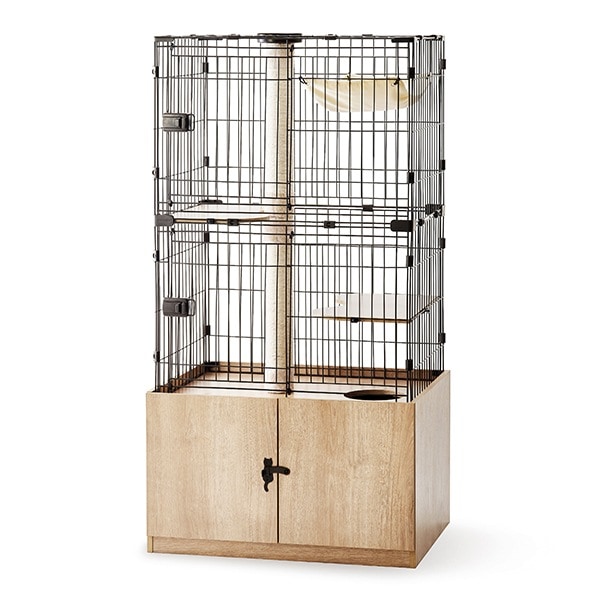 隠れ家キャットランドケージ PKC-800 マットブラウン メーカー直送