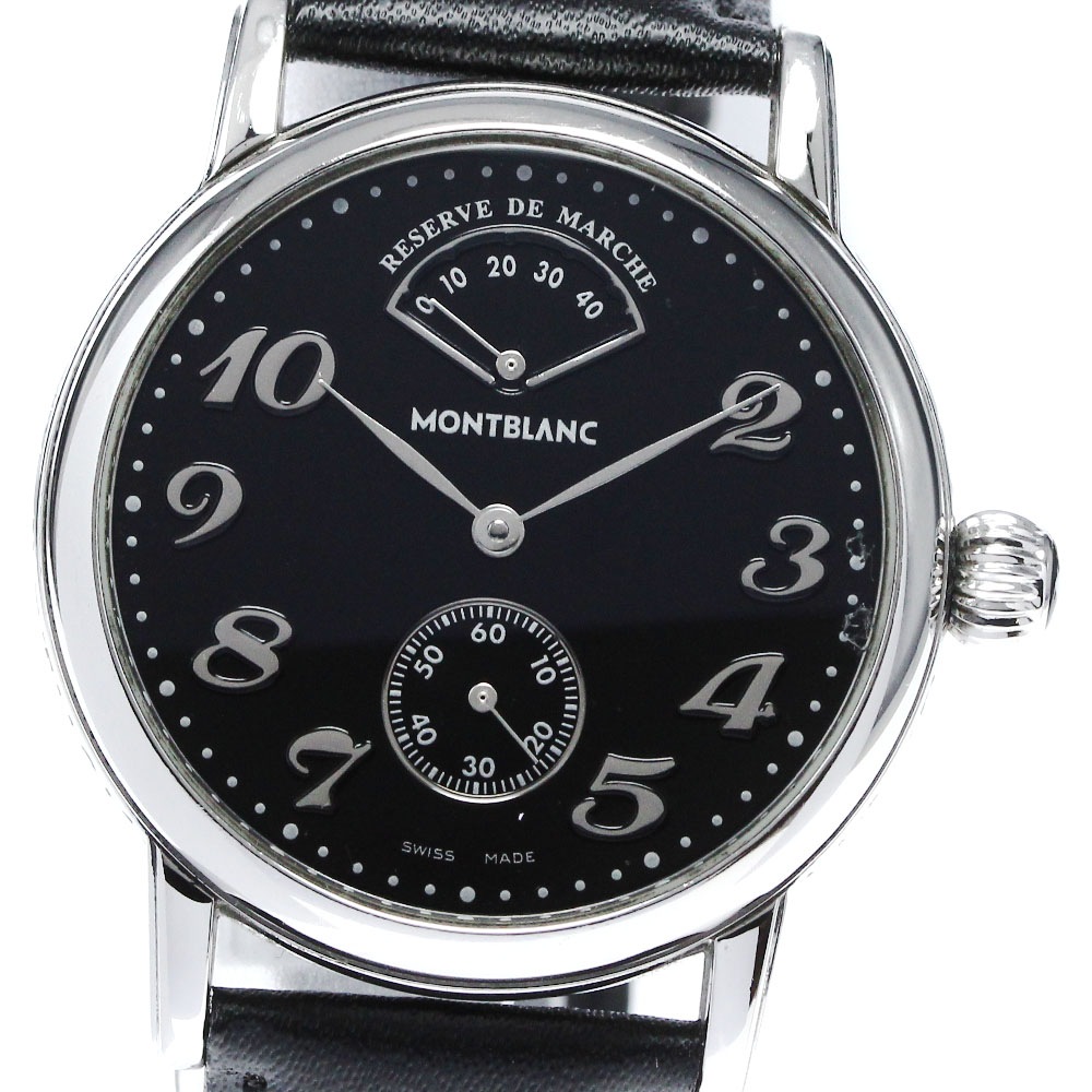 モンブラン MONTBLANC 7017 マイスターシュティック パワーリザーブ 手巻き メンズ _862438【中古】