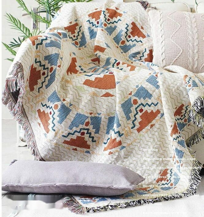 ソファカバー 正反両用 2人掛け ソファカバー マルチカバー 保護カバー 低温水洗い テーブルクロス sx北欧風 インテリア カウチカバー 一体型 180*300cm 四季適用 オールシーズン刺