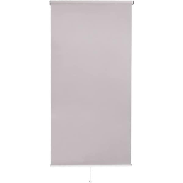 ホームテイスト SH-16-S90 壁空け不要!つっぱりロールスクリーン 幅90cm(遮光タイプ) BR ブラウン メーカー直送