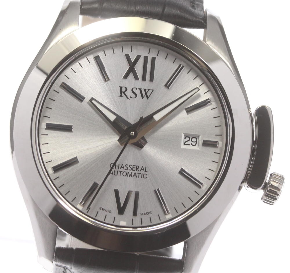 美品【RSW】ラマ スイスウォッチ シャセラル 7240 自動巻き メンズ【中古】