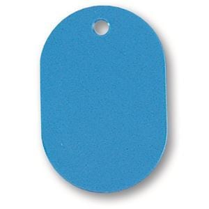 （まとめ） 番号札 小 無地 青 NF-751-B 1パック（10個） [x30セット]