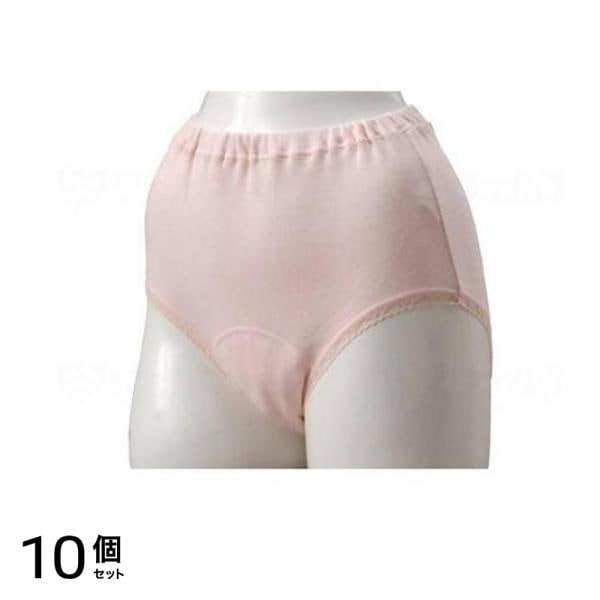 ニシキ 腰ゴムショーツ50 婦人用 ピーチベージュ Mサイズ 1枚入 10個セット