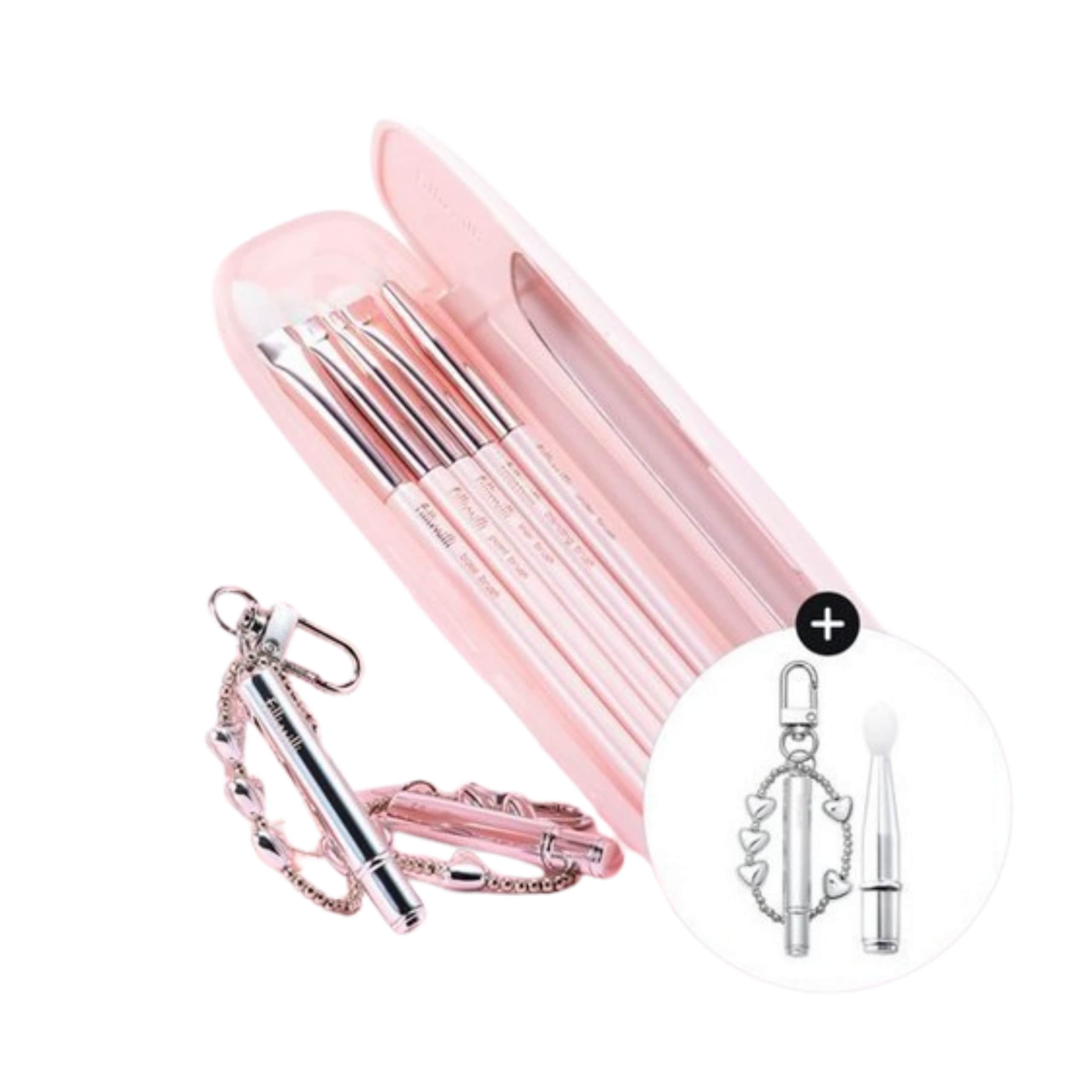 [25SS/New] (25年3月1日発売)アイブラシ プロコレクション5種(+リップブラシ キーリング付き) Balletcore edition / Limited edition