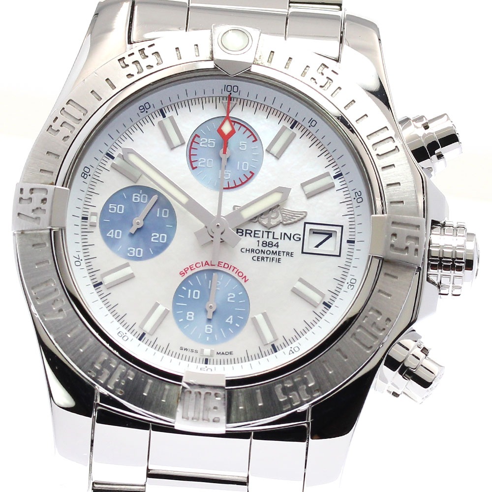 ブライトリング BREITLING A13381 アベンジャーII クロノグラフ 自動巻き メンズ _825017【中古】