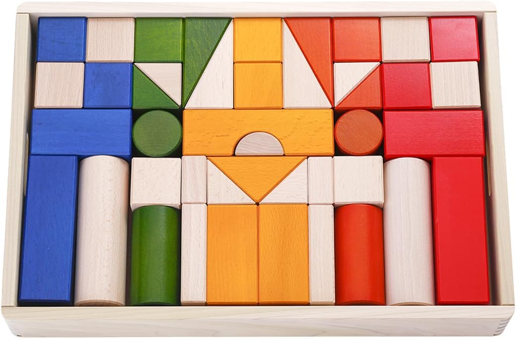 オリジナル ( Original) オリジナル積み木 カラー 積み木のほん付 1歳頃 BZID001