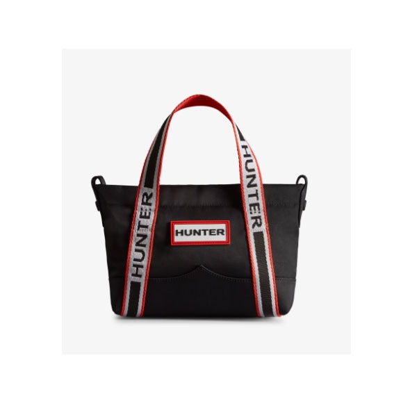ハンター HUNTER ナイロン ミニ トップ クリップ トート バッグ レディース UBS1203KBM-BAH