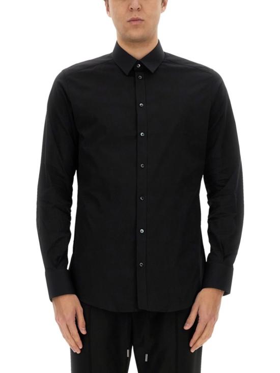 DOLCE & GABBANA Men Shirts G5EJ0T GG826N0000 Black