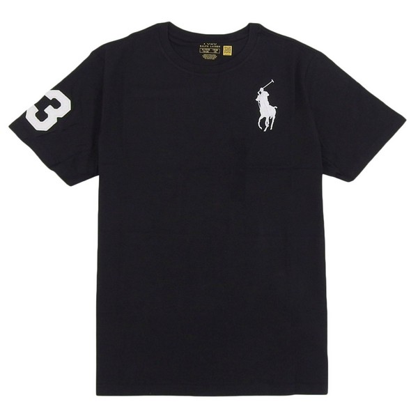 ラルフローレン Tシャツ 半袖 USボーイズ メンズ レディース キッズ XL(18-20) コットン ブラック C CORE 323832907055XLBK RALPH LAUREN