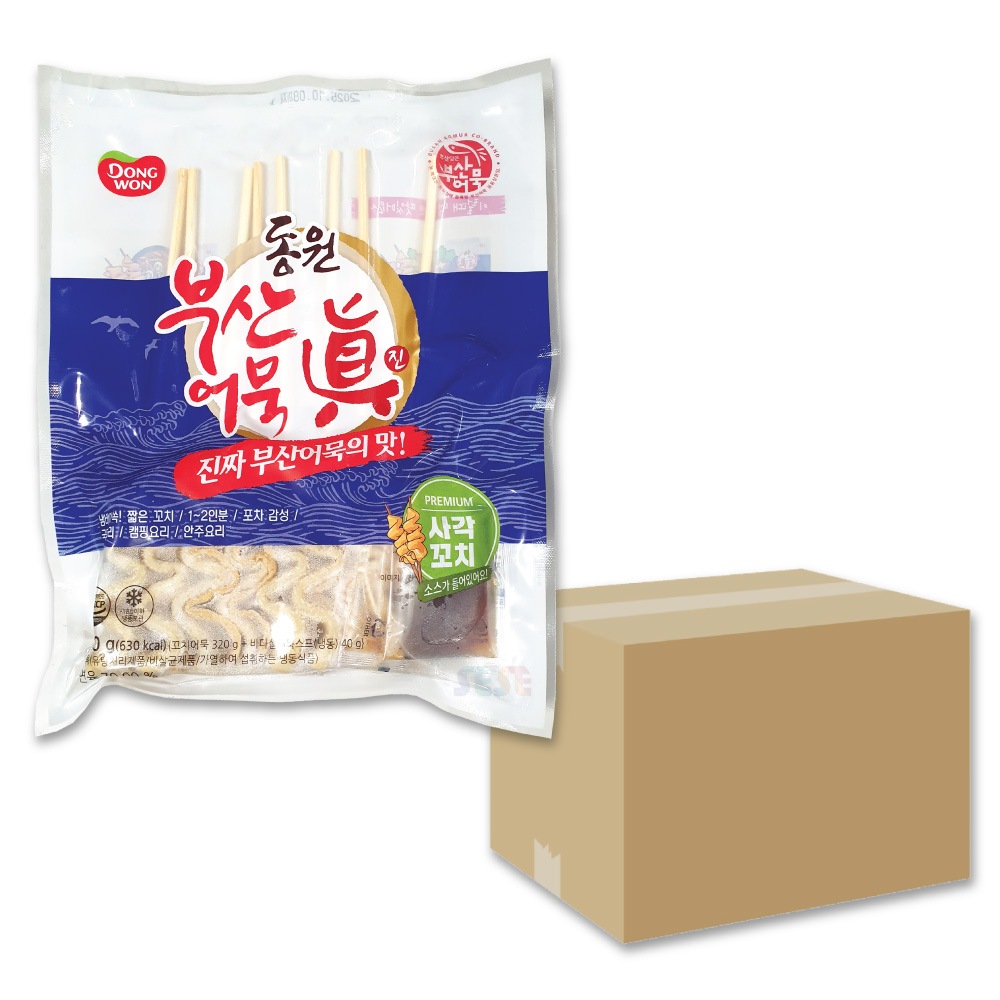 釜山 串おでん 360g ソース付き 10袋セット / 冷凍 ミニ四角串おでん オムク 韓国おでん 東遠