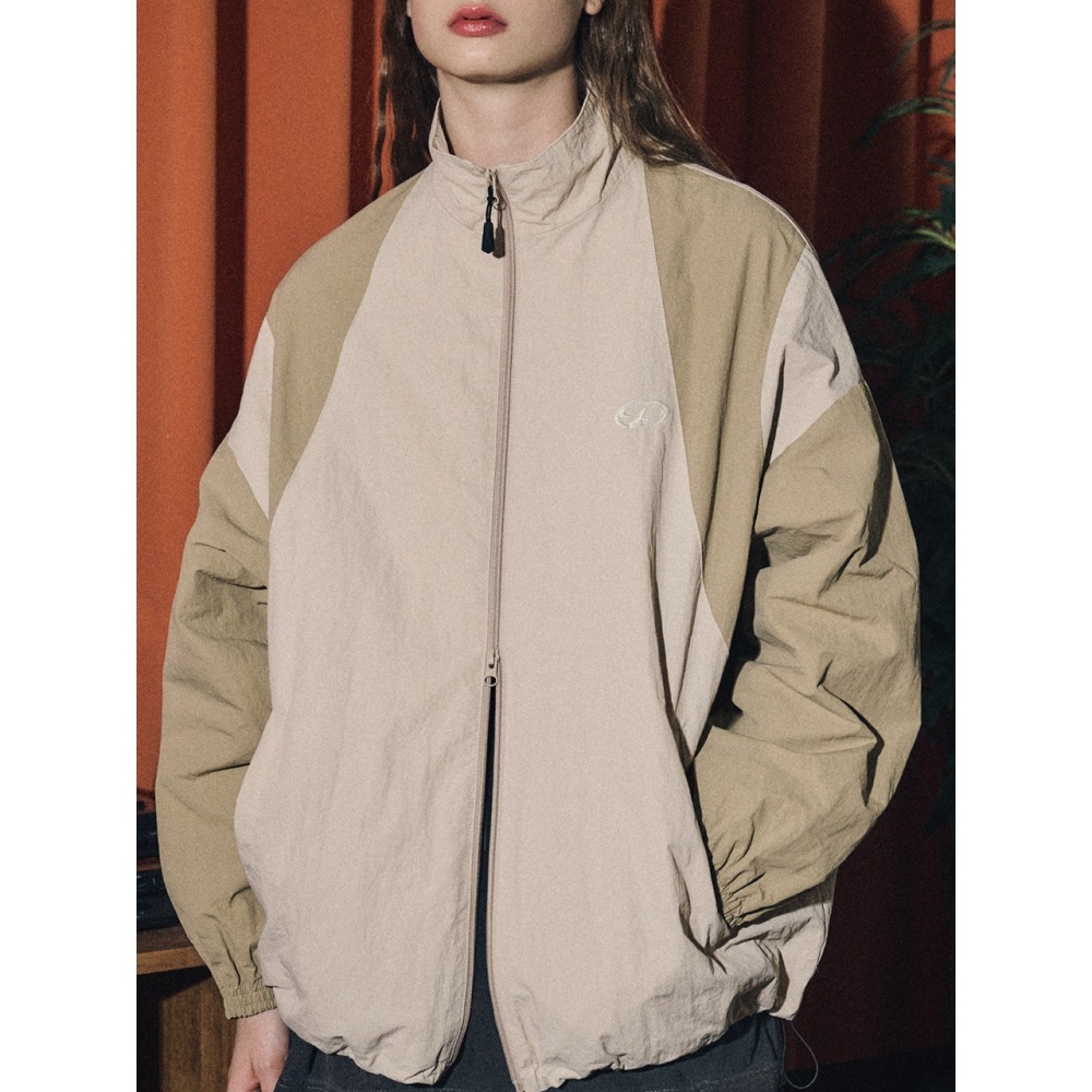 CPGN オーバーサイズトラックジャケットキャメルクリーム