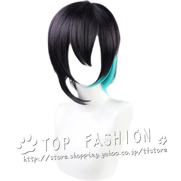 バーチャルYouTuber VTuber にじさんじ 黛灰 コスプレ ウィッグ cosplay wig イベント ハロウィン 仮装 専用ネット付