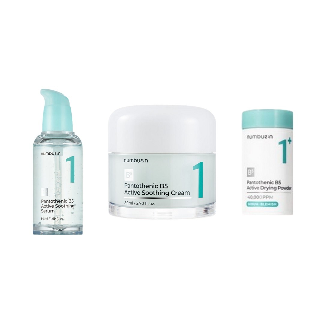 No.1 パントテン酸アクティブアップ3点セット スージングセラム+スージングクリーム+ドレッシング