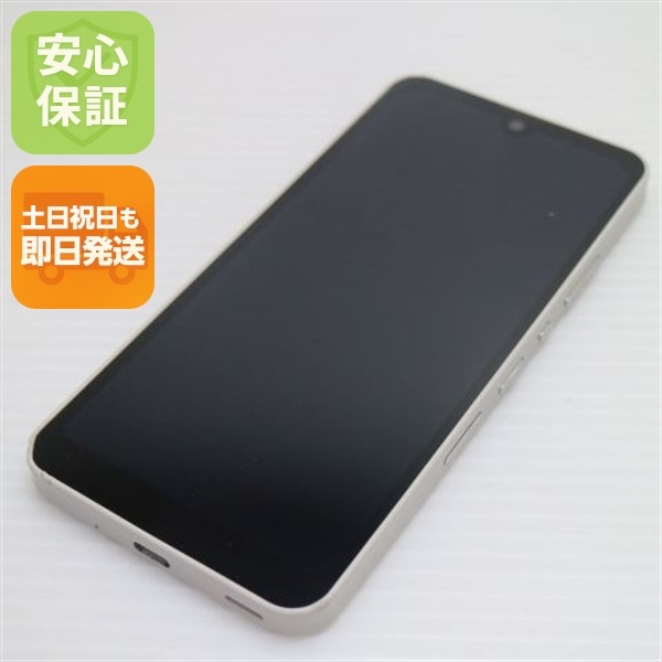 美品 SIMフリー SH-M20 AQUOS wish アイボリー スマホ 白ロム 中古 土日祝発送OK 128