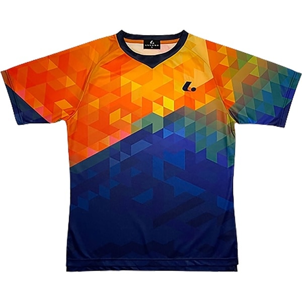 LUCENT ルーセント Uni ゲームシャツ 襟なし テニス ゲームシャツ XLH3392 半袖